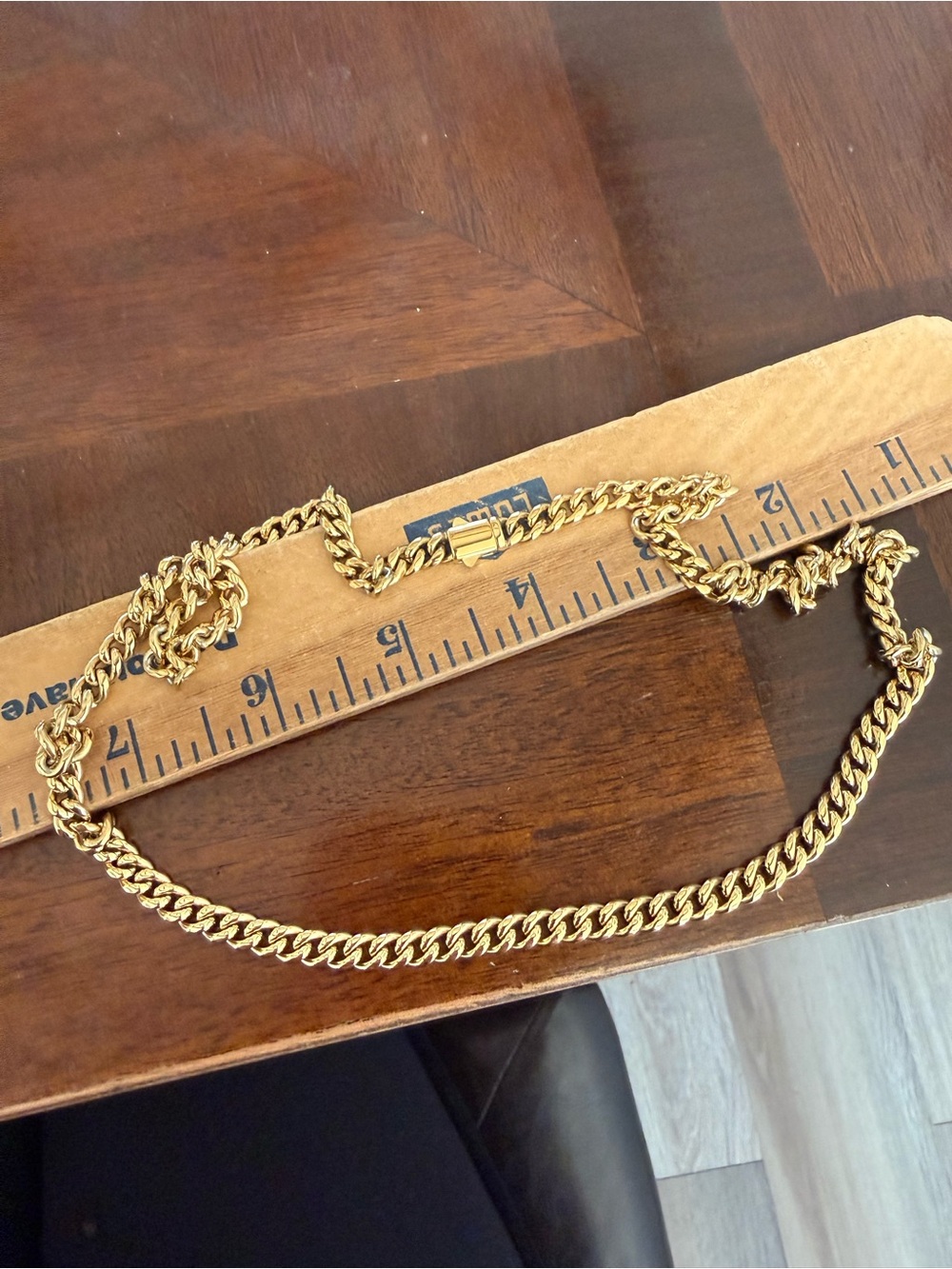 New jade jewelers chain necklace gold